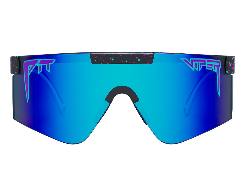 Wide / Z87+ Blue | take_Pictures.JPG | The Midnight Original Wide Z87+, shield style sunglasses from Pit Viper, safety rated sunglasses from Pit Viper
