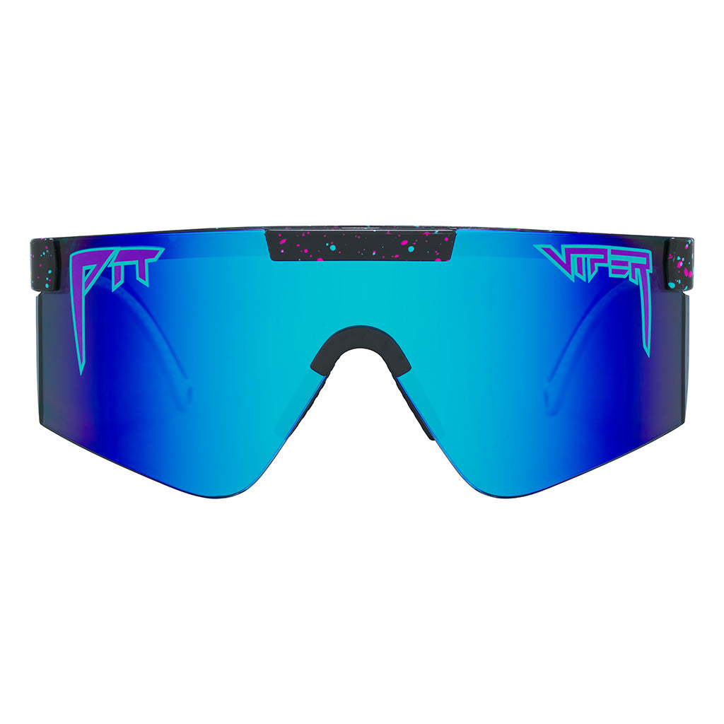 Wide / Z87+ Blue | take_Pictures.JPG | The Midnight Original Wide Z87+, shield style sunglasses from Pit Viper, safety rated sunglasses from Pit Viper