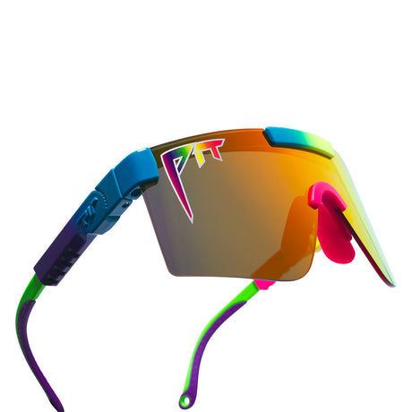 Wide / HDPV Polarized Rainbow | no_not_this_image.JPG | The Pride Original Wide, shield style sunglasses from Pit Viper, polarized sunglasses from Pit Viper