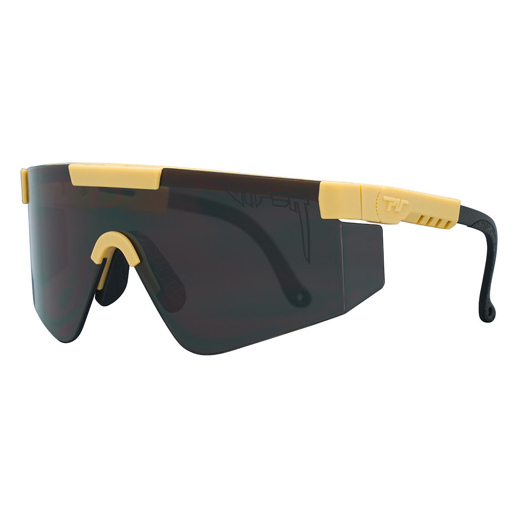 Wide / BALL-ISTIC™ Smoke | chicken_butt.JPG | The Sandstorm Original Wide, shield style sunglasses from Pit Viper, military grade sunglasses from Pit Viper