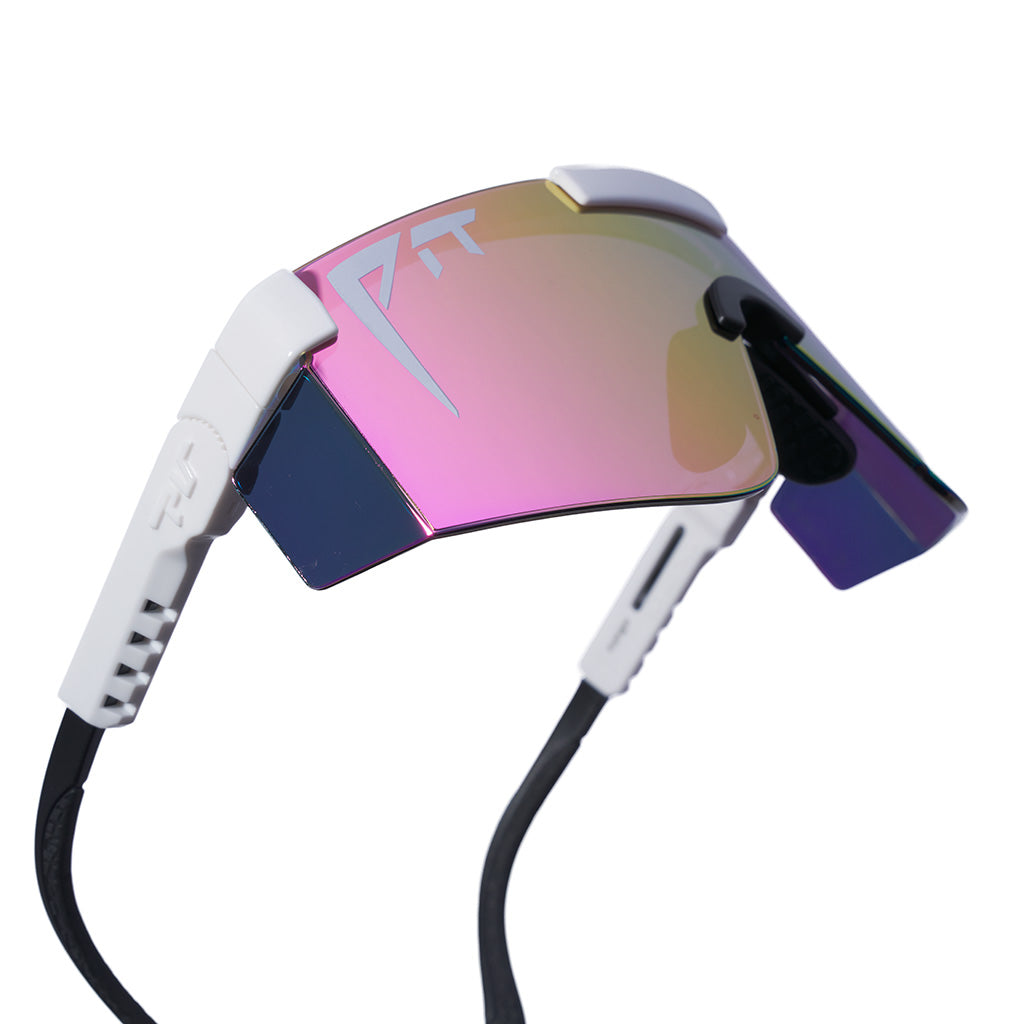 Regular / Z87+ Pink | You_moved_you’re_out.JPG | The Miami Night Original Regular Z87+ Pink, shield style sunglasses from Pit Viper, safety rated sunglasses from Pit Viper