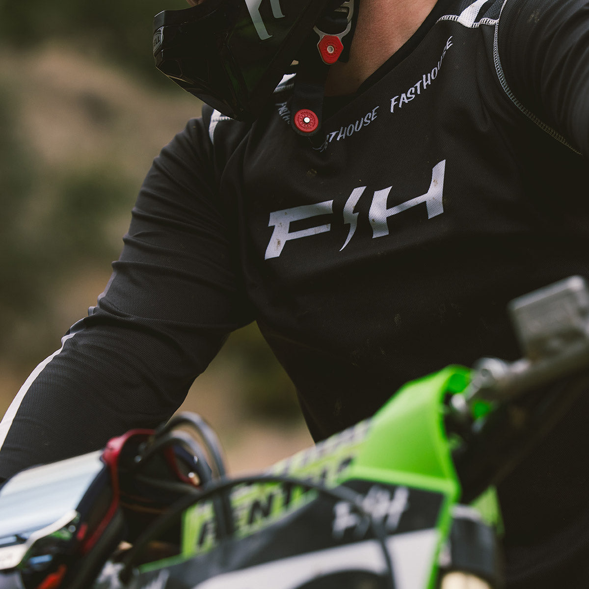 Elrod Nitro Jersey - Black Neon