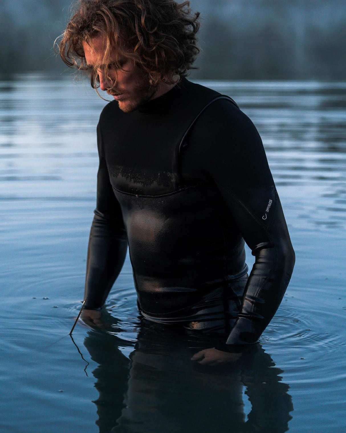 Follow Zipperless 2/2Mm L/S Springy - Black
