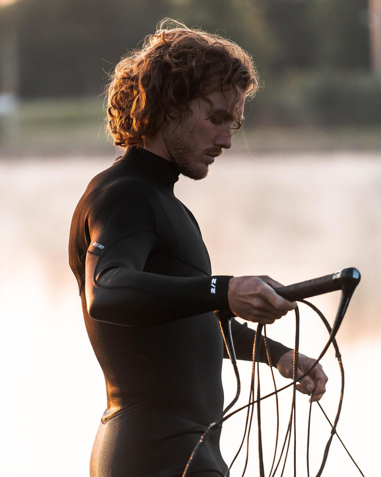 Follow Zipperless 2/2Mm L/S Springy - Black