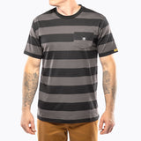 Rufus Yarn Dye Tee - Black