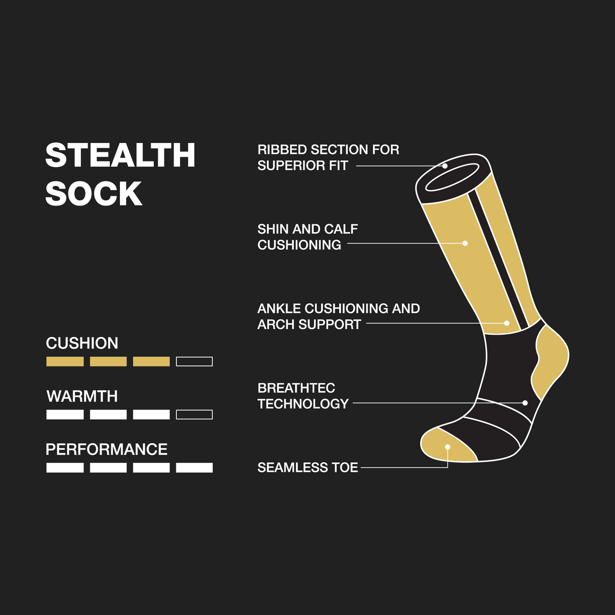STEALTH SOCK