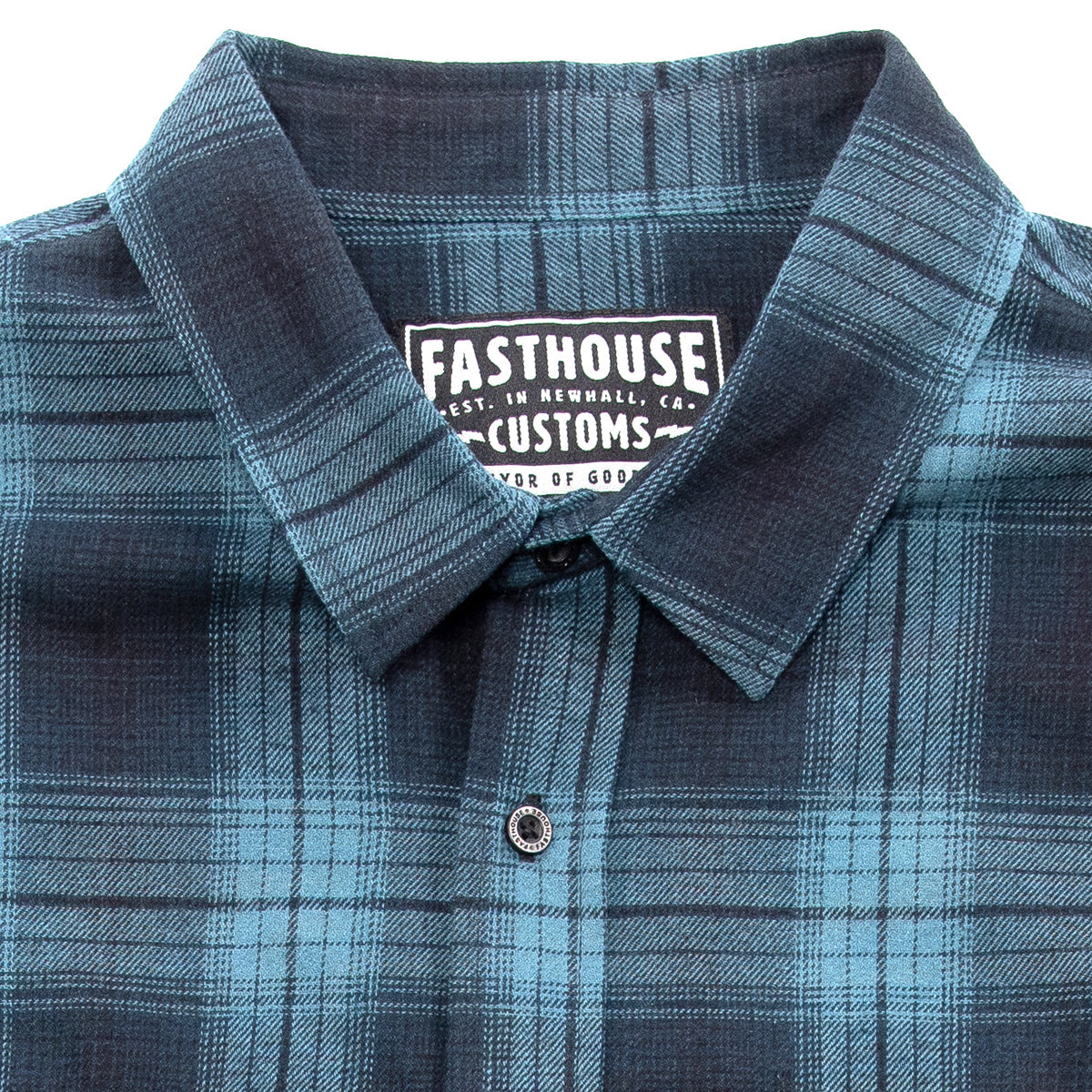 Saturday Night Special Flannel - Vintage Blue