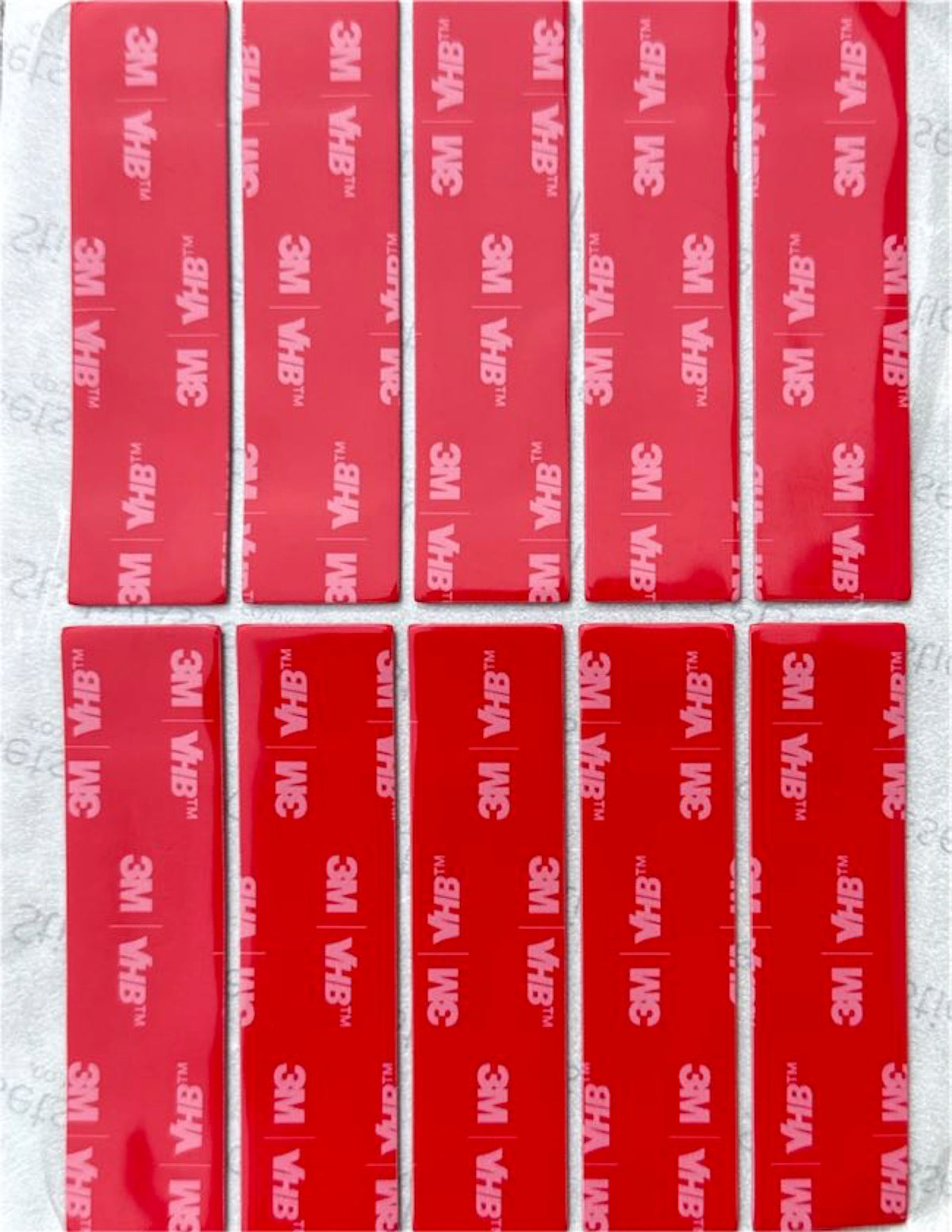 3M Sticky Patches - Pack of 10 Strips