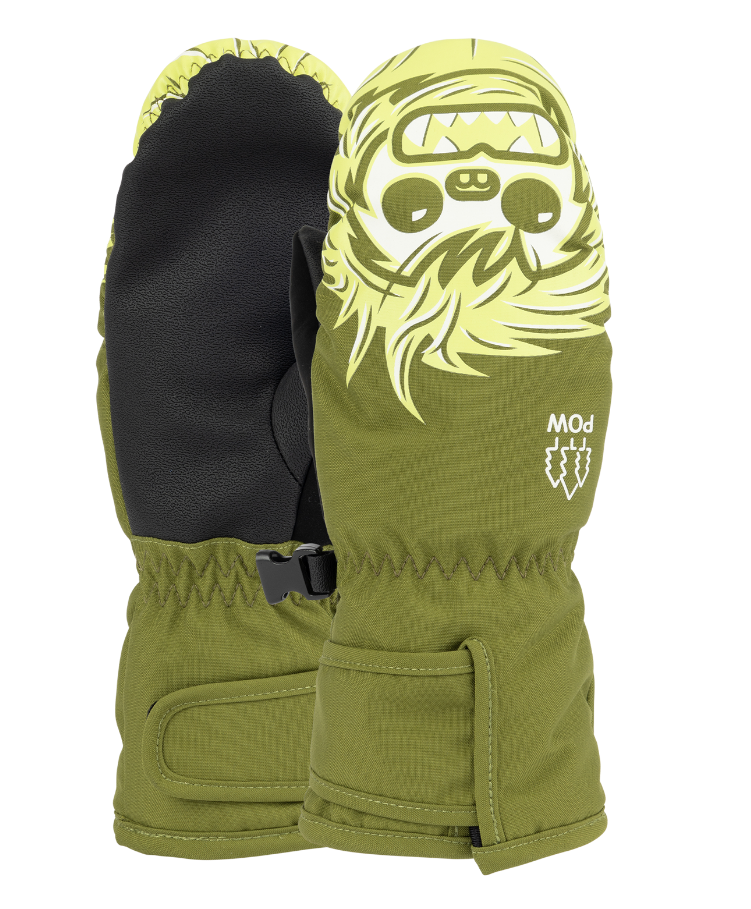 Pow Youth Critter Mitt Forest - 4