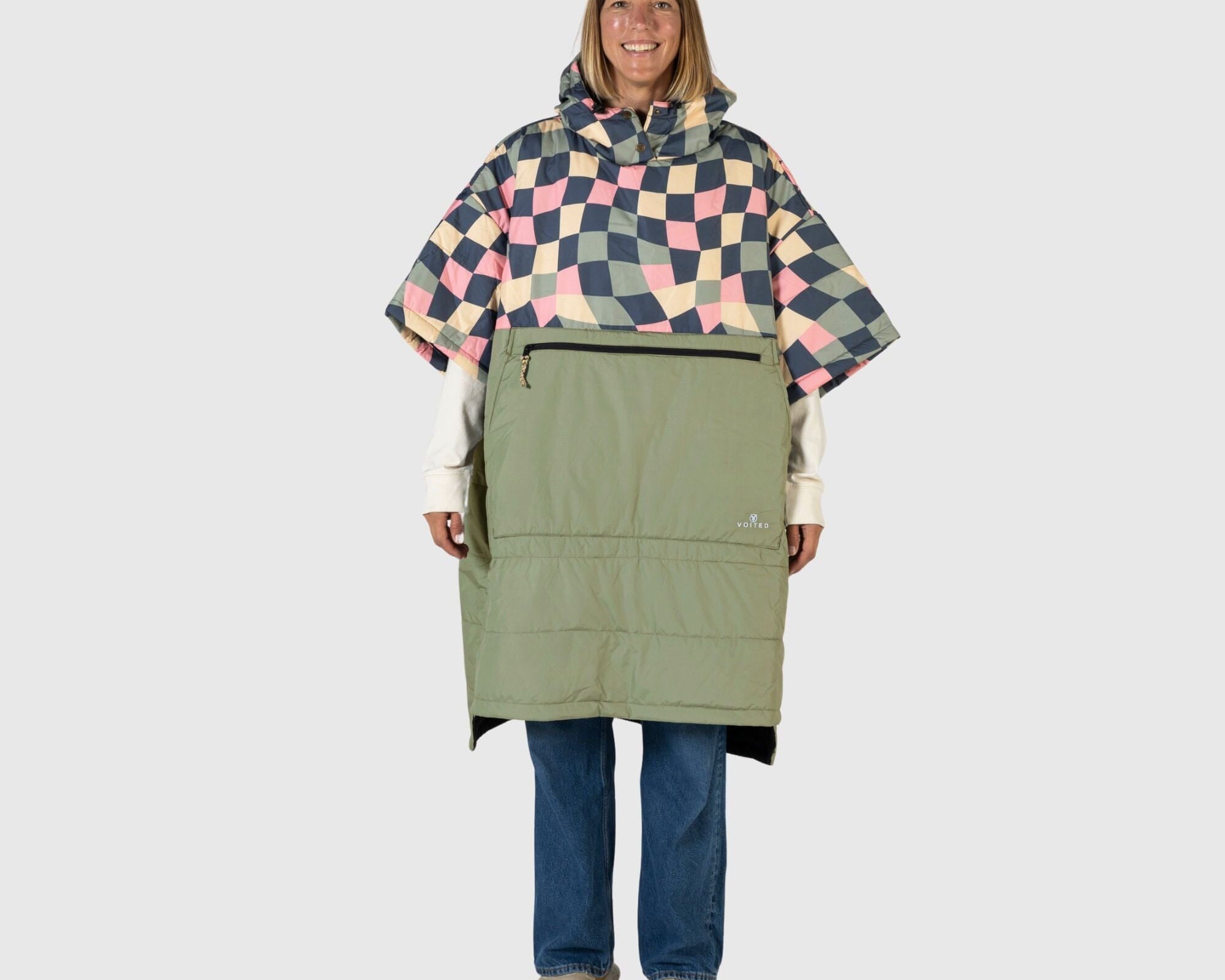 VOITED 3rd Edition Outdoor Poncho for Surfing, Camping, Vanlife & Wild Swimming - Wavecheck