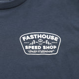 Wedged Tee - Indigo