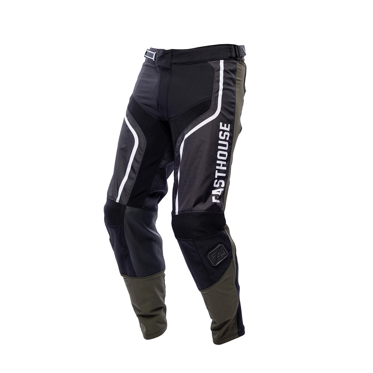 Grindhouse Hudson Youth Pant - Black/White