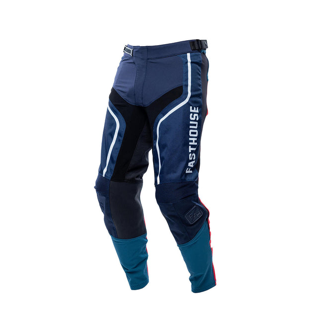 Grindhouse Hudson Youth Pant - Blue/Red