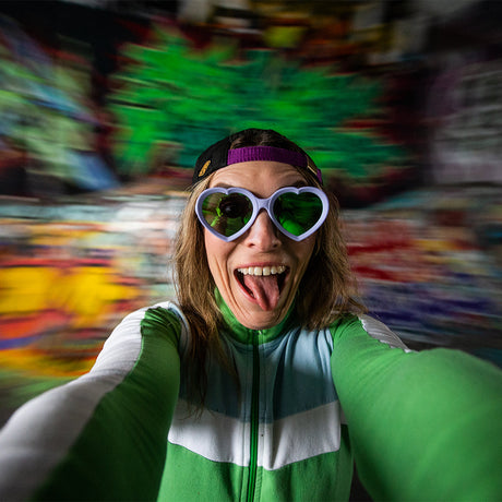  | AHHHHHHH.JPG | Woman spinning in The Moontower Admirer from Pit Viper Sunglasses