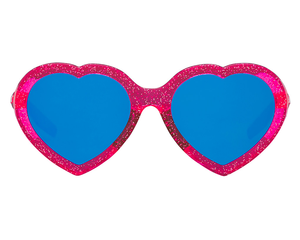  | sure.JPG | The Dragonfruit Jellies Admirer from Pit Viper, glittery pink jelly frame sunglasses