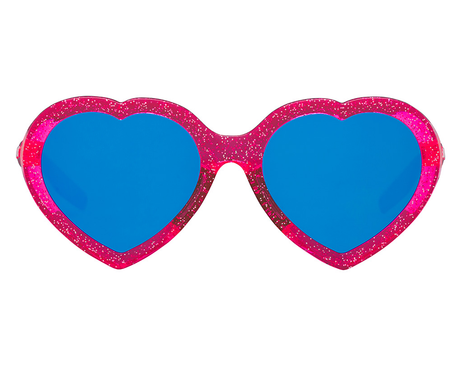  | sure.JPG | The Dragonfruit Jellies Admirer from Pit Viper, glittery pink jelly frame sunglasses