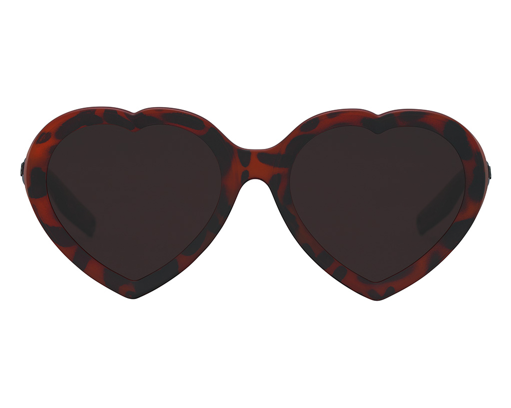  | guess_what.JPG | The Landlocked Admirer from Pit Viper, tortoiseshell heart shaped sunglasses