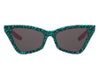 Smoke | guess_what.JPG | The Marissa's Nails Clawdia from Pit Viper, cat eye sunglasses with teal leopard print