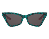 Smoke | guess_what.JPG | The Marissa's Nails Clawdia from Pit Viper, cat eye sunglasses with teal leopard print