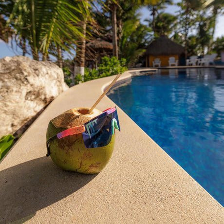 Narrow / Polarized Blue-Purple | Redlight.JPG | The Copacabana Original from Pit Viper Sunglasses