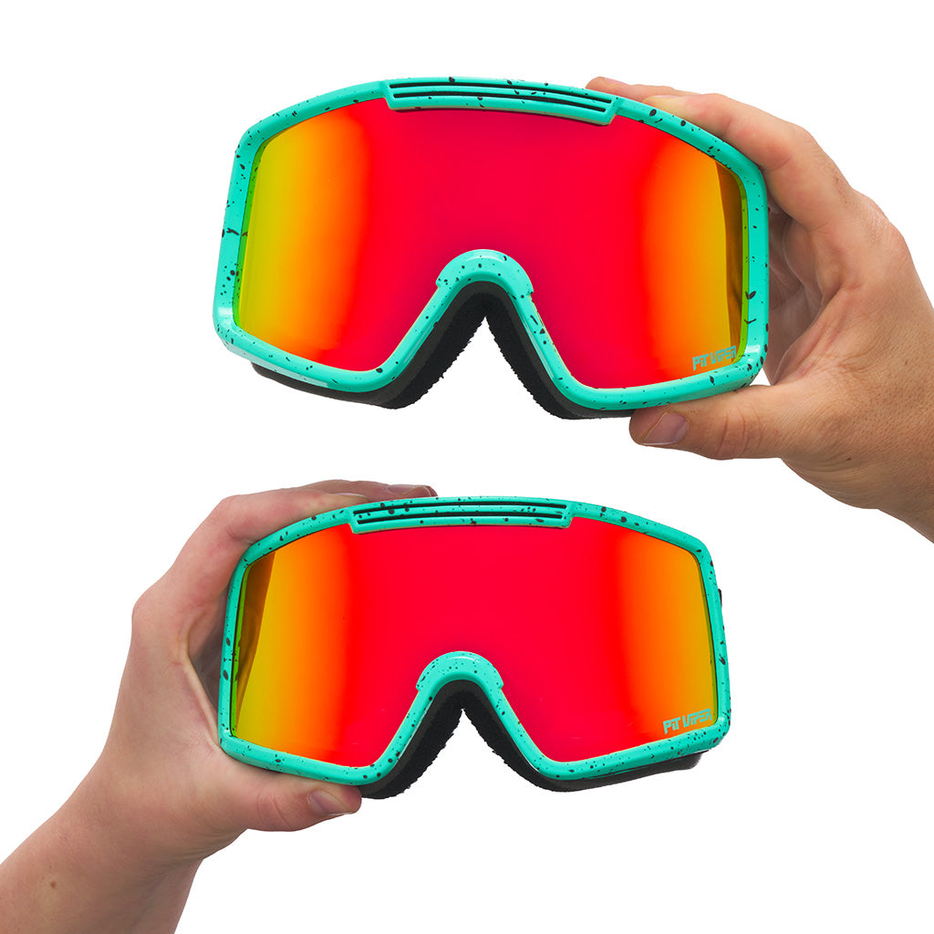 Large / Red | files.JPG | The Aquifer Proform Goggle from Pit Viper Sunglasses