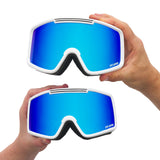 Blue / Large | small_&_large.JPG | The MIami Nights French Fry Goggles from Pit Viper