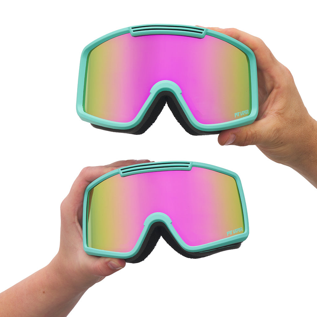 Small / Pink | image.JPG | The Spume French Fry Goggle from Pit Viper Sunglasses