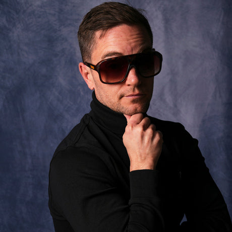 / Brown Fade | the_man_Steve.JPG | A very important businessman wearing retro aviator sunglasses