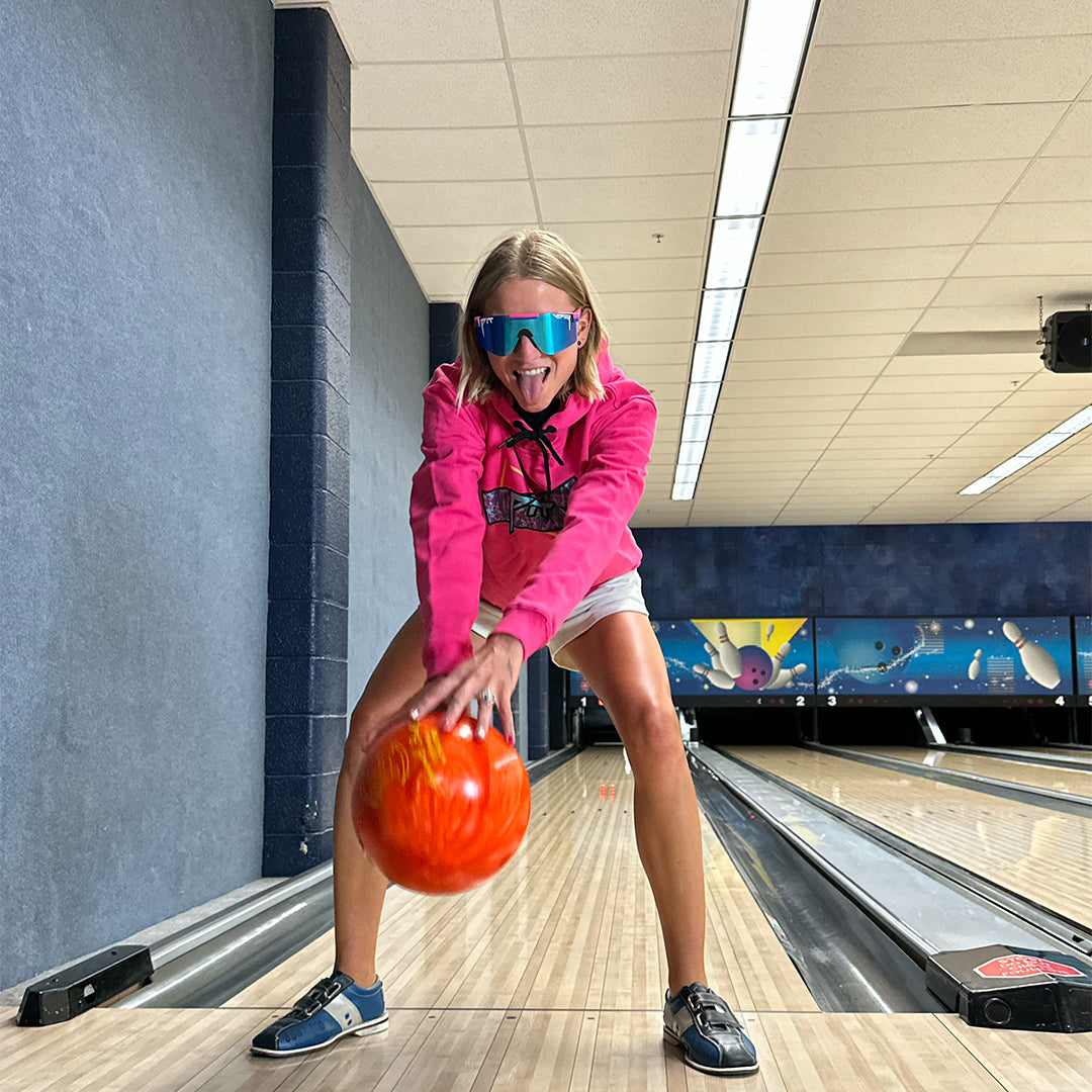 lifestyle - woman bowling