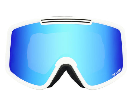 Blue / Large | full_frontal.JPG | The Miami Nights Small French Fry Goggles from Pit Viper Sunglasses