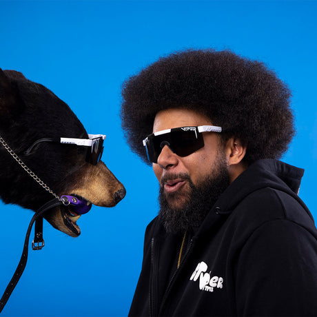 Wide / Polarized Smoke | photo_for_website.JPG | The Miami Nights Original from Pit Viper Sunglasses