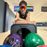 lifestyle - man at bowling alley