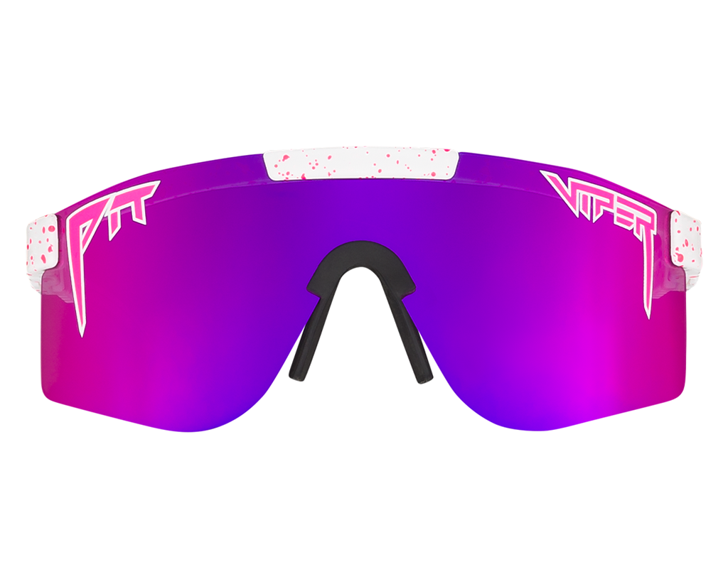 Wide / Polarized Pink | take_pictures.JPG | Ski Patroller wearing The LA Brights Original from Pit Viper Sunglasses
