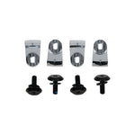 IPX M6 Binding Bolt Kit with fin clamps and black screws on a white background.