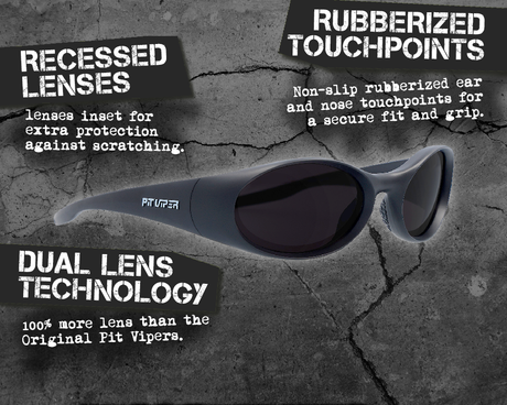 / Smoke | The Exec Slammer from Pit Viper Sunglasses