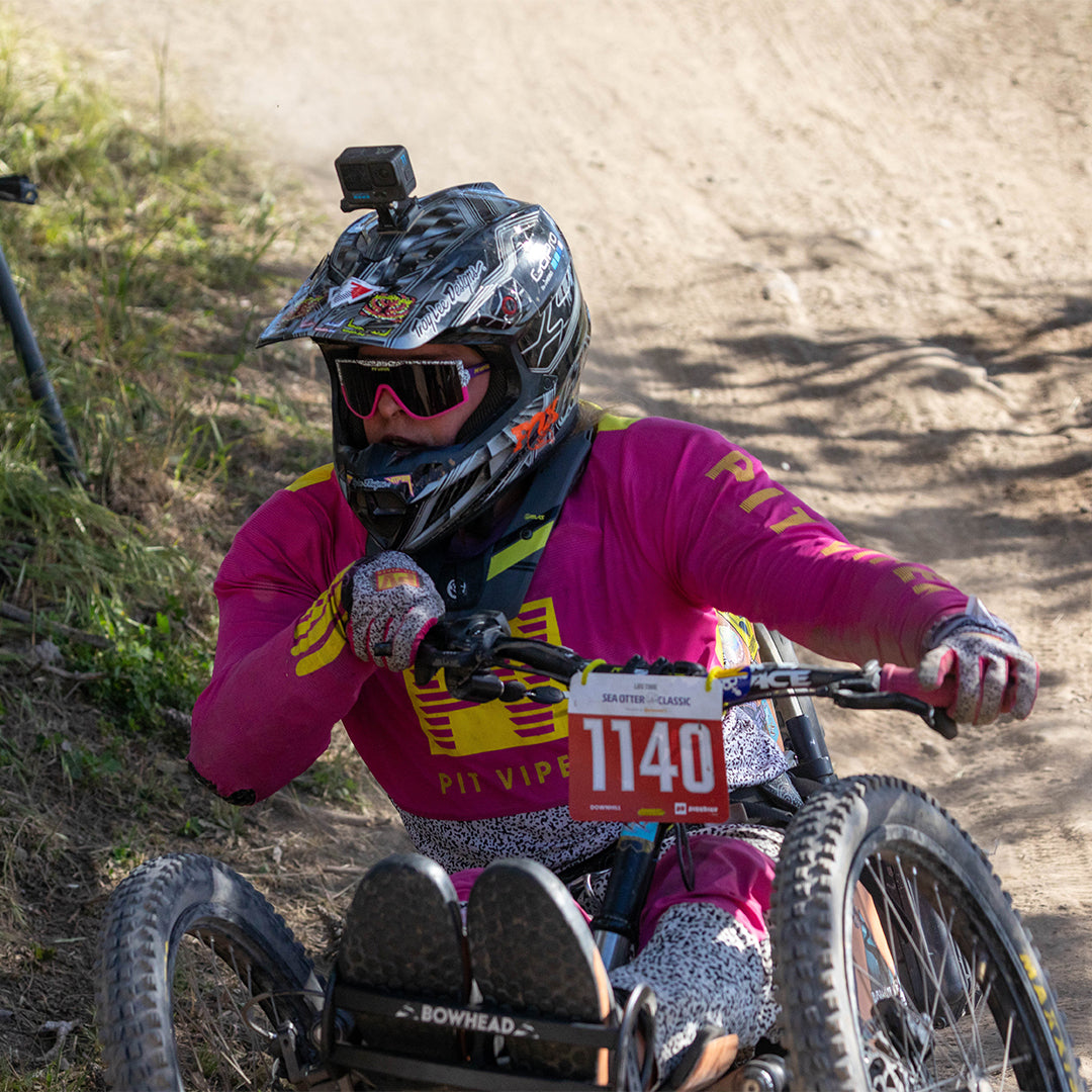 / Smoke | work_on_today.JPG | Man mountain biking in The Son Of Beach Try-Hard from Pit Viper Sunglasses